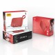 QCY SP2 IP67 Bluetooth Speaker with RGB Backlight and Stereo Mode - Red
