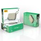 QCY SP2 IP67 Bluetooth Speaker with RGB Backlight and Stereo Mode - Gray Green