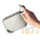 QCY SP2 IP67 Bluetooth Speaker with RGB Backlight and Stereo Mode - Gray Green