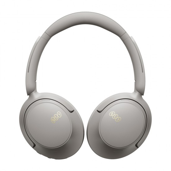 QCY H3S Wireless On-Ear Headphones with LDAC and ANC Noise Cancellation - Gray