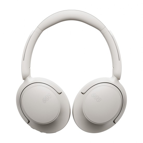 QCY H3S Wireless On-Ear Headphones with LDAC and ANC Noise Cancellation - White