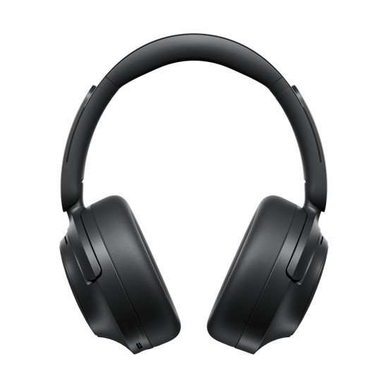 QCY H3S Wireless On-Ear Headphones with LDAC and ANC Noise Cancellation - Black