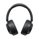 QCY H3S Wireless On-Ear Headphones with LDAC and ANC Noise Cancellation - Black