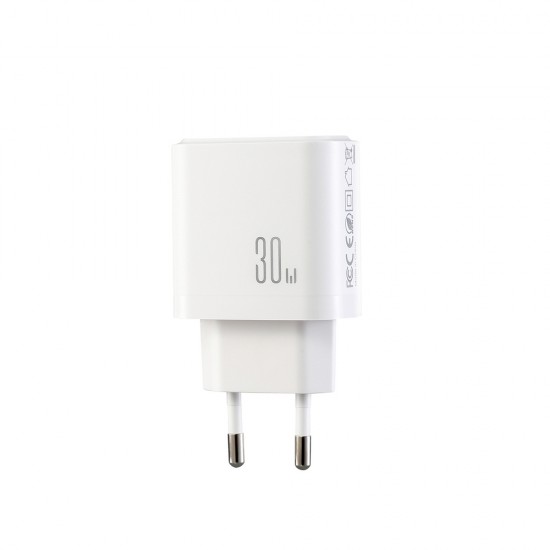 Joyroom JR-TG6 GaN 30W Wall Charger - White