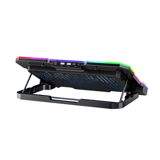 Wozinsky WDCX-A26 NitroCool RGB Gaming Laptop Cooling Pad - Black