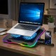 Wozinsky WDCX-A26 NitroCool RGB Gaming Laptop Cooling Pad - Black