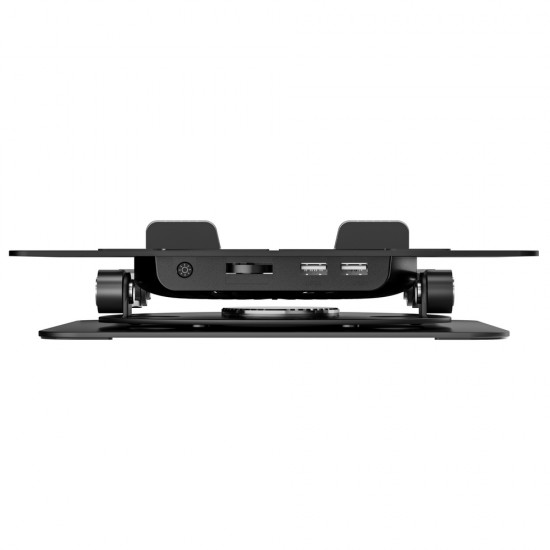 Wozinsky WDCX-X16-AS CoolBase RGB 360° Cooling Stand for Laptop and Tablet - Black