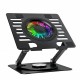 Wozinsky WDCX-X16-AS CoolBase RGB 360° Cooling Stand for Laptop and Tablet - Black