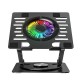 Wozinsky WDCX-X16-AS CoolBase RGB 360° Cooling Stand for Laptop and Tablet - Black
