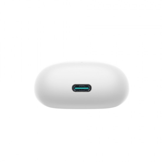 Joyroom JR-FB1 Funpods Bluetooth 6.0 In-Ear TWS Wireless Headphones with AI Functions - White