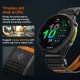Spigen Athlex Air Strap for Garmin QuickFit 22mm - Black and Orange