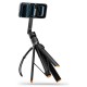 Spigen S582W Bluetooth Selfie Stick - Black