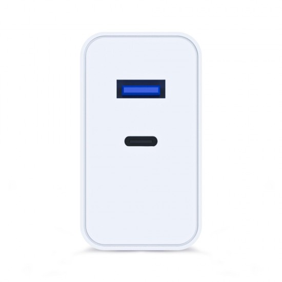 3mk FlowPower 45W 1A1C PD3.0 QC4+ Wall Charger - White