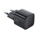Acefast A117 GaN PD 20W USB-C Wall Charger - Black