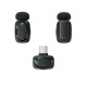 Acefast R2 Wireless Lavalier Microphones - Black