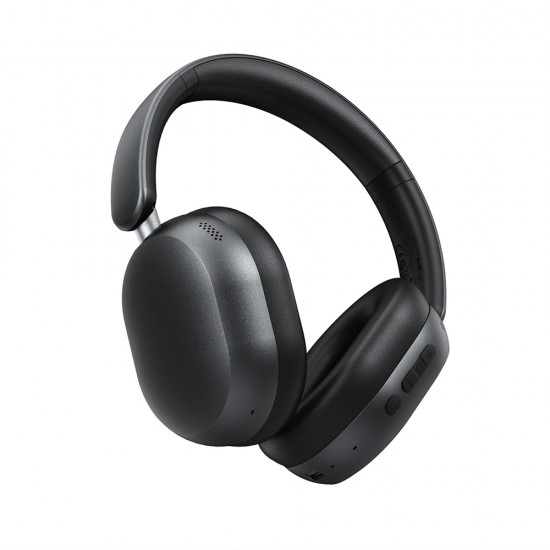 Acefast H12 Wireless On-Ear Bluetooth 5.4 Headphones with ANC - Black