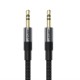 Acefast J10 AUX cable mini jack 3.5mm 1m - black
