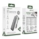 Acefast J16 USB Hub USB-C 5-in-1 HDMI 4K 60Hz PD90W Docking Station - Gray