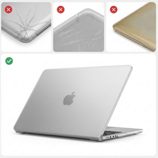 Etui Tech-Protect Softshell na MacBook Air 15 2023 / 2024 / 2025 / 2026 - czarne matowe