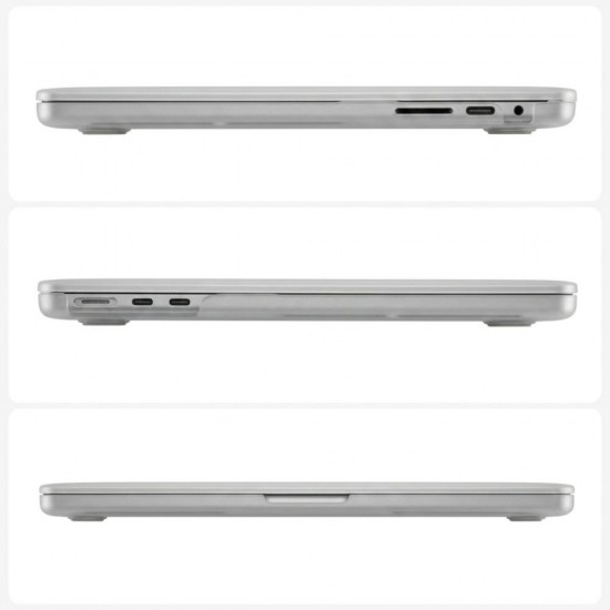 Etui Tech-Protect Softshell na MacBook Air 15 2023 / 2024 / 2025 / 2026 - czarne matowe