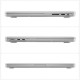 Etui Tech-Protect Softshell na MacBook Air 15 2023 / 2024 / 2025 / 2026 - czarne matowe