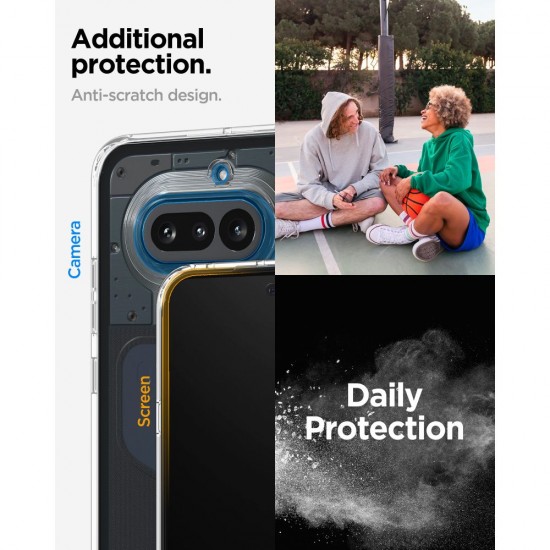 Etui Spigen Ultra Hybrid na Nothing Phone 4A - przezroczyste