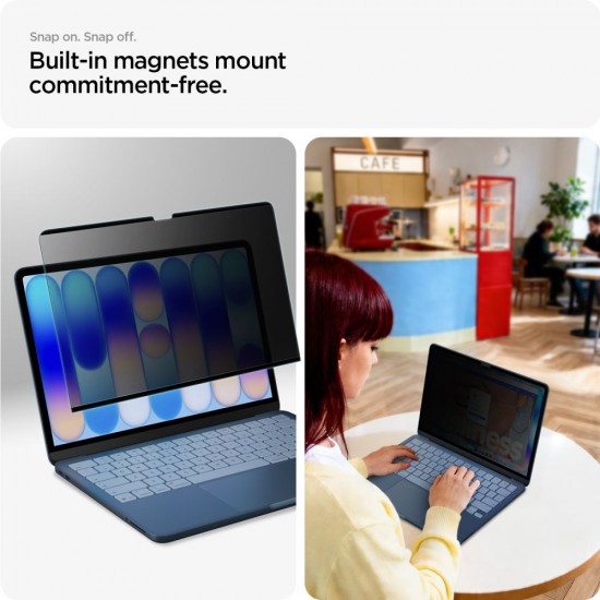 Spigen SafeView Privacy Screen Protector for MacBook Neo 13