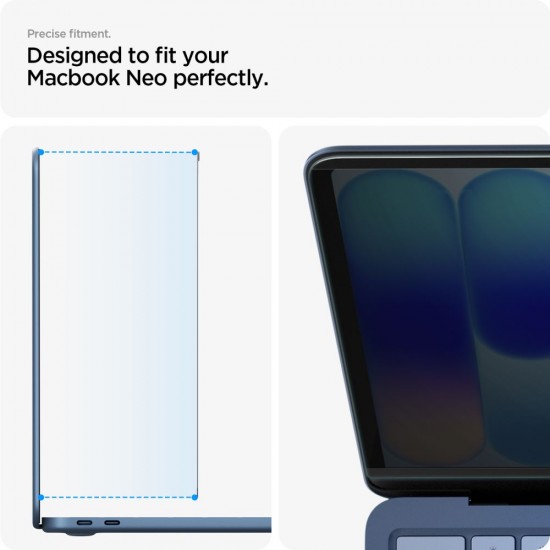 Spigen SafeView Privacy Screen Protector for MacBook Neo 13