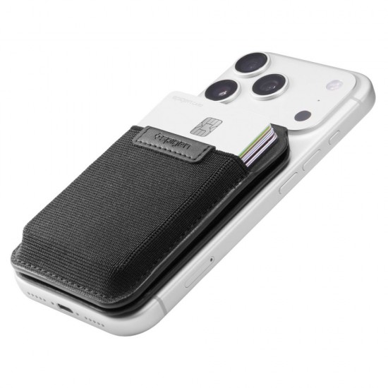 Spigen Slim Fold S314-4 MagSafe Phone Wallet - Black