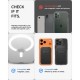 Spigen Slim Fold S314-4 MagSafe Phone Wallet - Black