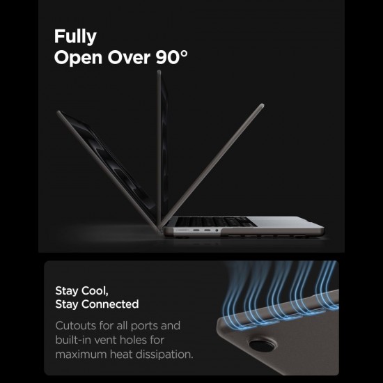 Etui Spigen AirSkin na MacBook Pro 16