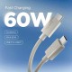 Spigen Essential EB6015CC USB-C Cable 60W 150 cm - Titanium