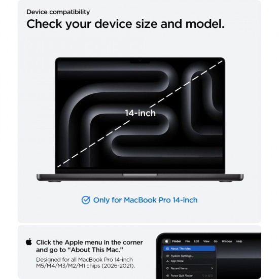 Spigen Urban Fit Case for MacBook Pro 14