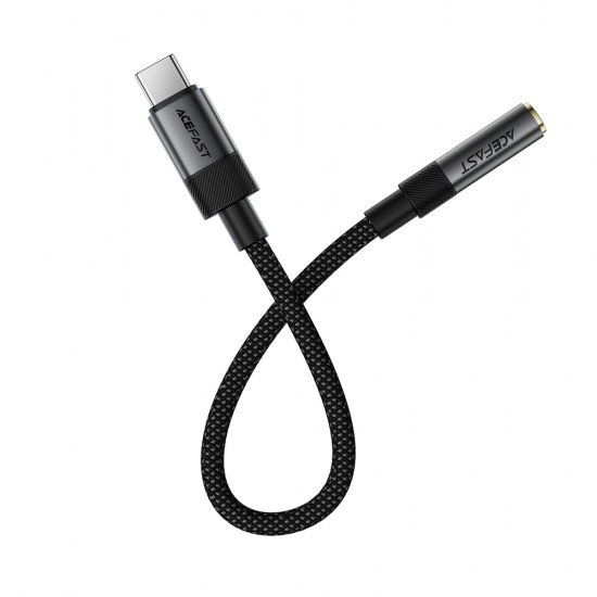 Acefast J12 USB-C to 3.5mm mini jack adapter - black