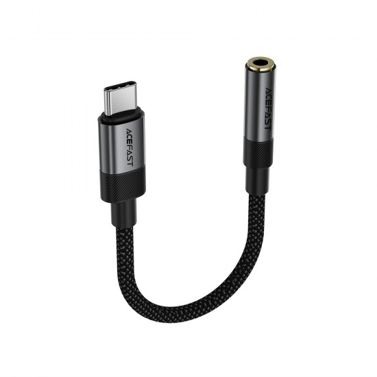 Acefast J12 USB-C to 3.5mm mini jack adapter - black