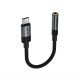 Acefast J12 USB-C to 3.5mm mini jack adapter - black