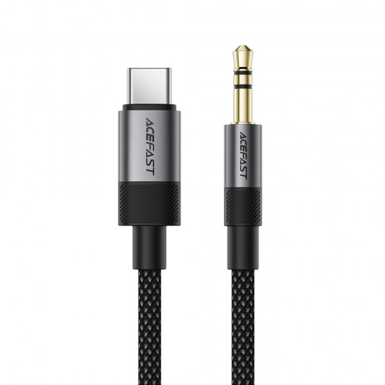 Acefast J11 USB-C to 3.5mm mini jack cable 1m - black