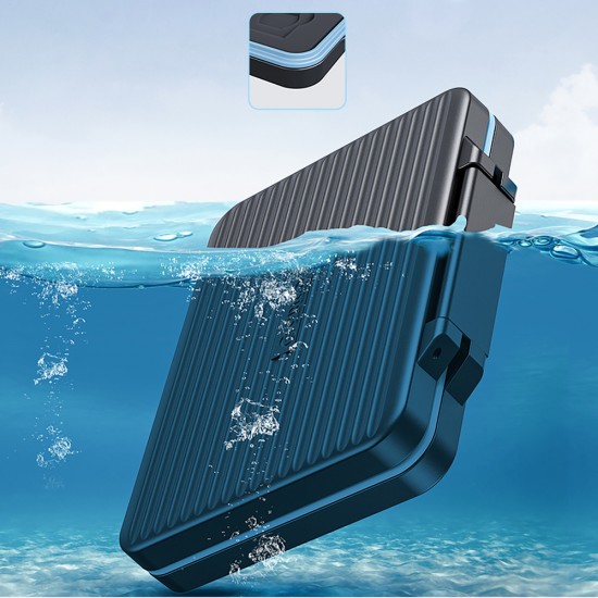 Orico PHCD Case for Memory Cards and Data Media Black 2.5
