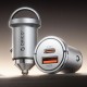 Orico MiniRing Pro 45W USB-A + USB-C Car Charger - Silver