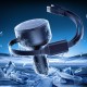 Orico Dual Stretch 60W USB-C Car Charger with Two Retractable USB-C + Lightning Cables - Black