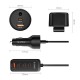 Orico ChargeClip 108W Car Charger 2x USB-A + 4x USB-C with Clip - Black