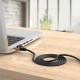 Orico PUG-C7 CAT7 10Gbps RJ45 Ethernet Network Cable Internet LAN Round 10m - Black