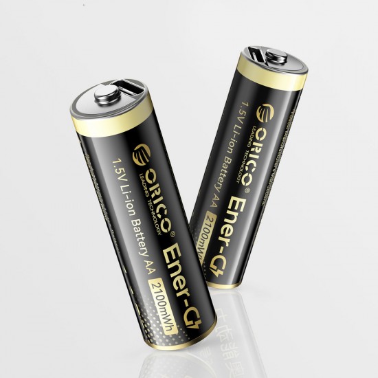 Orico Ener-G EG5C lithium battery 1.5V 2100mWh AA USB-C rechargeable battery 4 pcs.