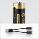 Orico Ener-G EG7C AAA Lithium Battery 1.5V 500mWh USB-C Rechargeable Battery with Charging Cable 2 pcs.