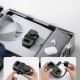 Orico APP 15.5W 5in1 Power Strip 2x AC + 2x USB-A + 1x USB-C - Black