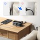 Orico APP 15.5W 5in1 Power Strip 2x AC + 2x USB-A + 1x USB-C - Black