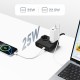 Orico PDC25 25W 6in1 Power Strip 2x AC + 2x USB-A + 2x USB-C - Black