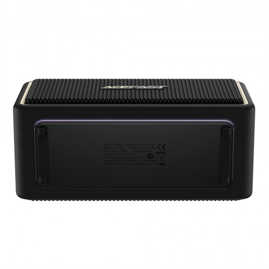 Acefast K3 Ultra Wireless Speaker with RGB Backlight Bluetooth 5.4 - Black