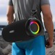 Dudao Y21Pro Wireless Speaker with RGB Backlight Bluetooth 5.3 - Black