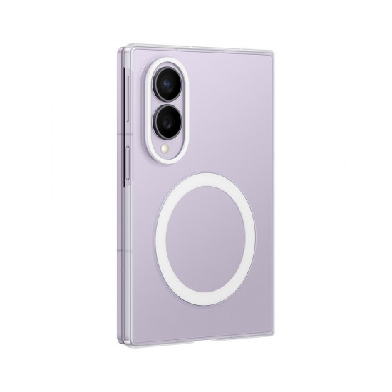 Samsung Clear Magnet Case for Samsung Galaxy Z Fold 8 0.8 mm compatible with MagSafe + 2 pcs. anti-reflective film - transparent